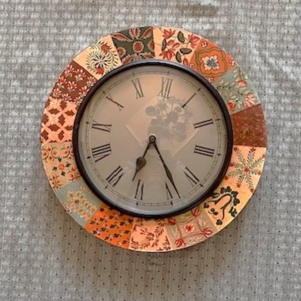 Boho Style Wall Clock